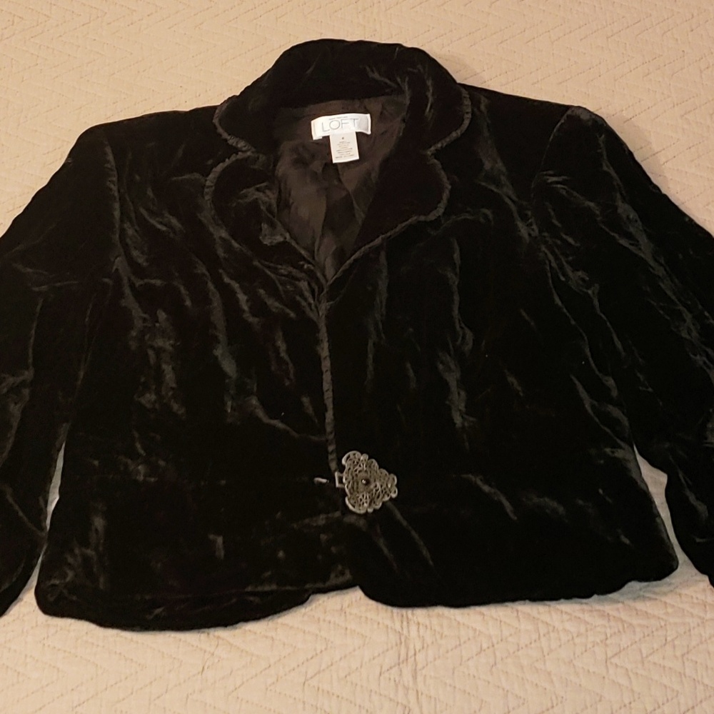 Cropped Dress Blazer Jacket